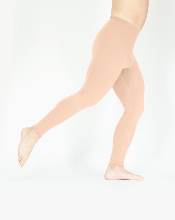 1047 M Peach Footless Performance Tights