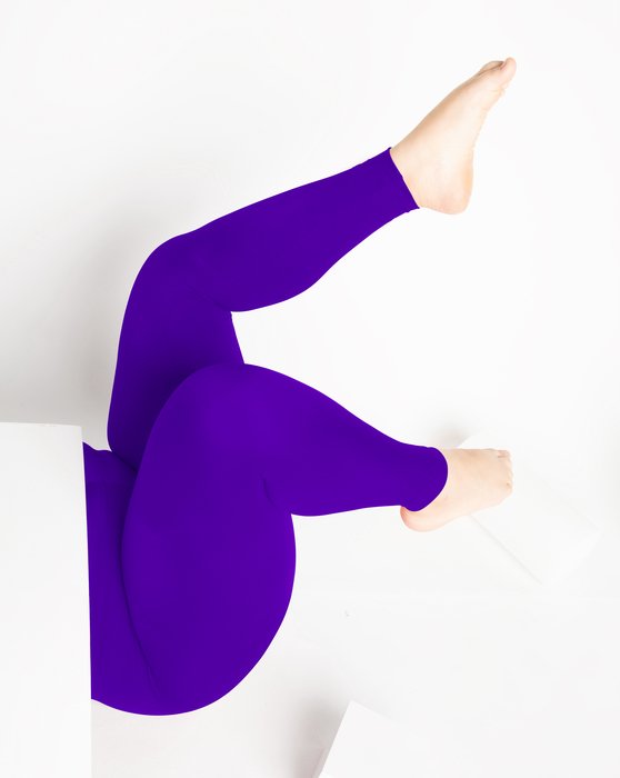 Violet Footless Performance Tights Leggings Style# 1047 | We Love Colors