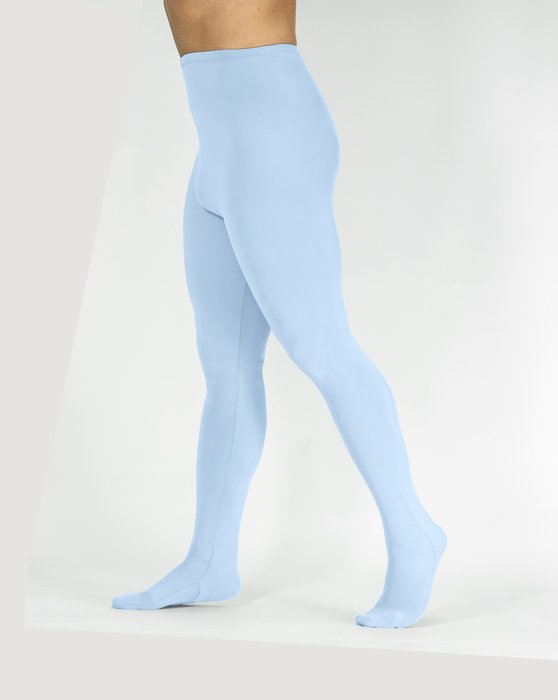 1061 M Baby Blue Matte Baby Blue Male Performance Tights