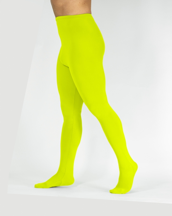 1061 M Neon Yellow Performance Tights