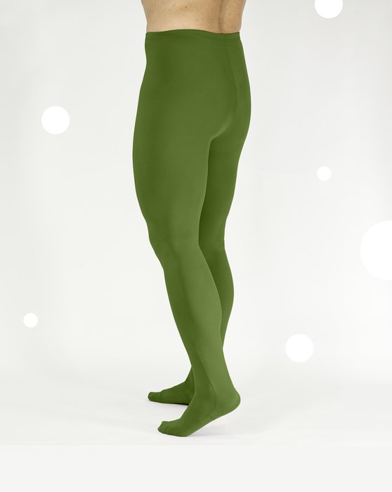 1061 Matte Olive Green M Performance Tights