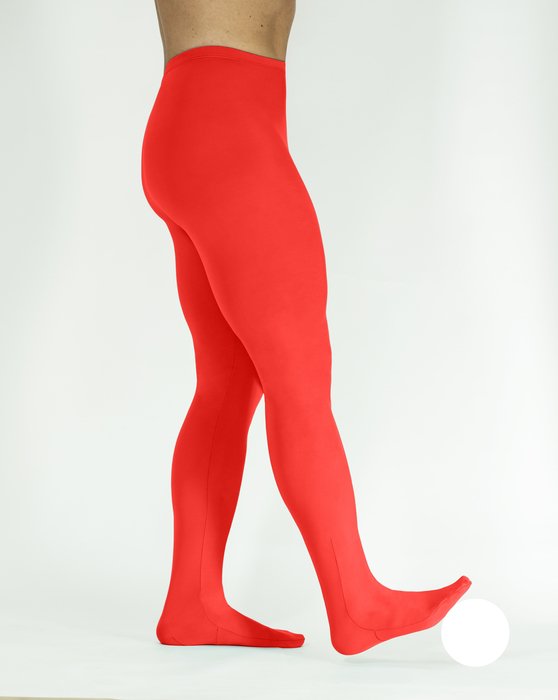 1061 Matte Scarlet Red M Performance Tights