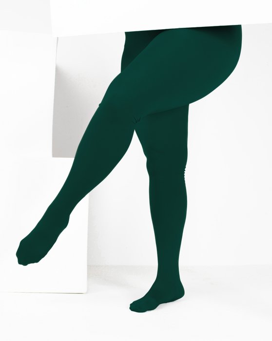 Hunter Green Performance Tights Style# 1061 | We Love Colors