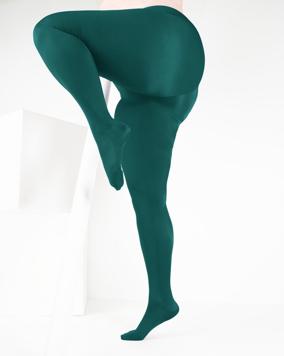 Spruce Green Performance Tights Style# 1061 | We Love Colors