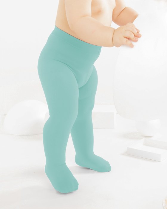 1075 Dusty Green Kids Soft Tights