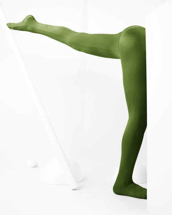 1081 W Olive Green Tights