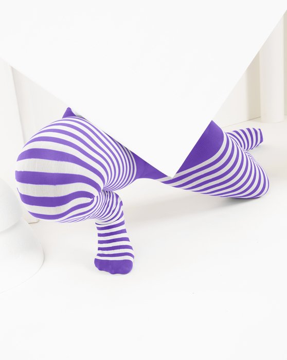 7306 Kids White Striped Tights Style# 1273 | We Love Colors