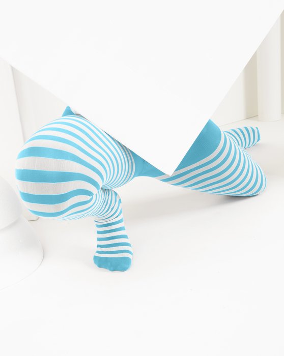 7001 Kids White Striped Tights Style# 1273 | We Love Colors
