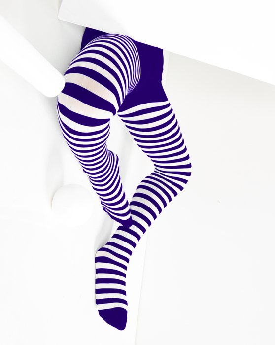 7306 Kids White Striped Tights Style# 1273 | We Love Colors