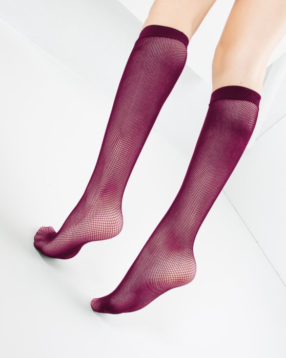 Scout Green Fishnet Knee Highs Style# 1431 | We Love Colors