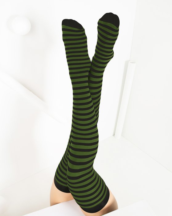 1503 W Olive Green Tights