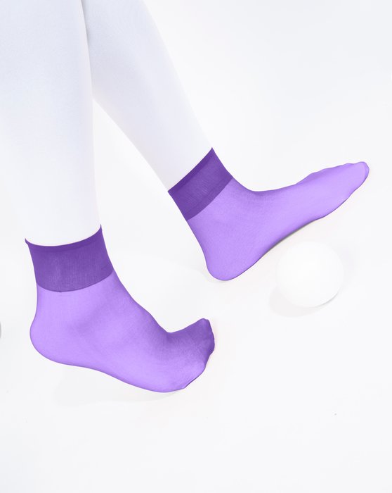 Lavender Sheer Anklet Style# 1528 | We Love Colors