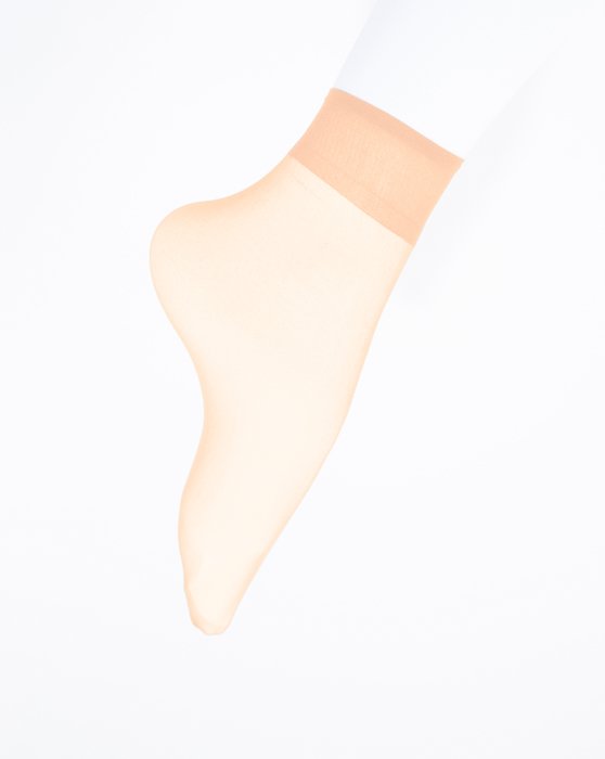 1528 Peach Color Anklets Socks