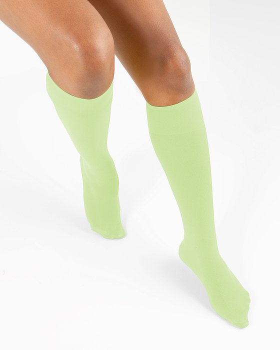 1532 Mint Green Trouser Socks