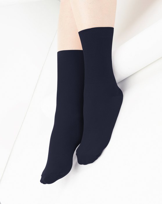 Charcoal Nylon Socks Style# 1551 | We Love Colors