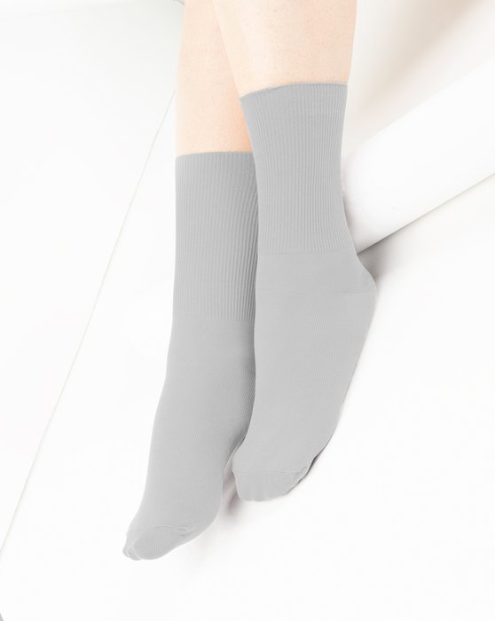Grey Nylon Socks Style# 1551 | We Love Colors