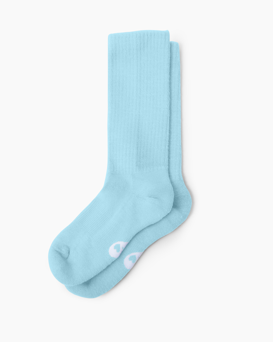 1554 Aqua Merino Wool Socks 