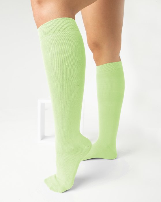 1559 Mint Green Sports Socks