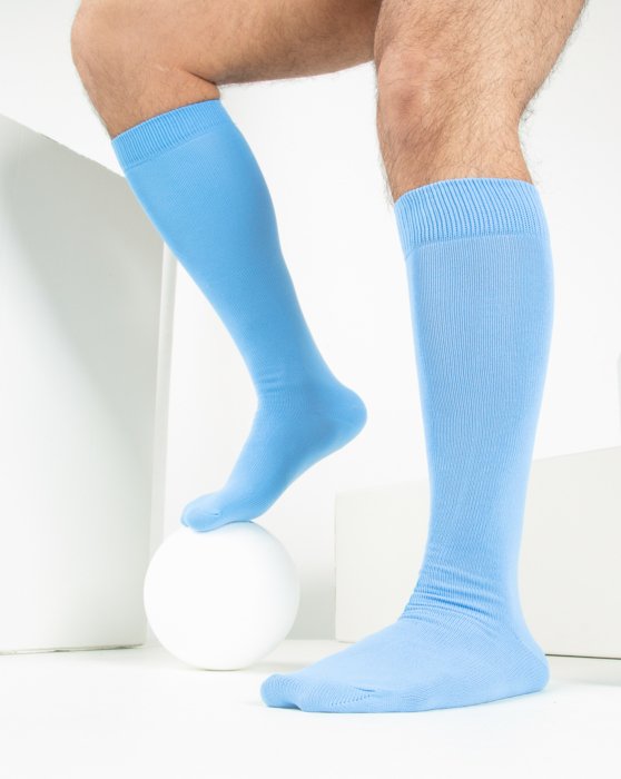 Sky Blue Sports Socks Style# 1559 | We Love Colors