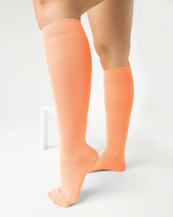 1559 W Light Orange Socks