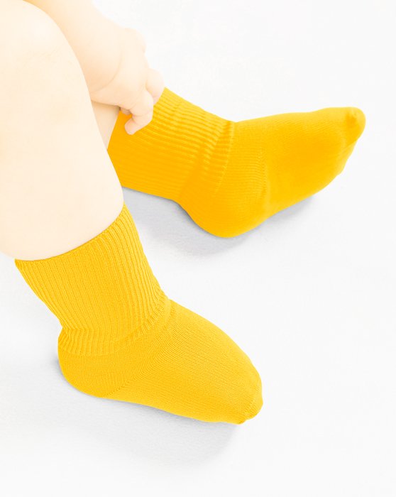1577 Gold Kids Socks