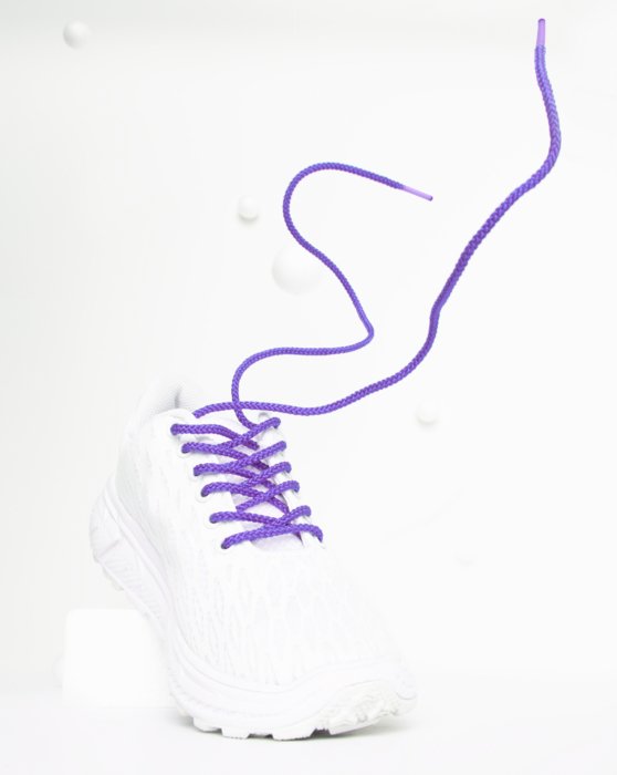 Lavender Round Shoelaces Style# 3001 | We Love Colors