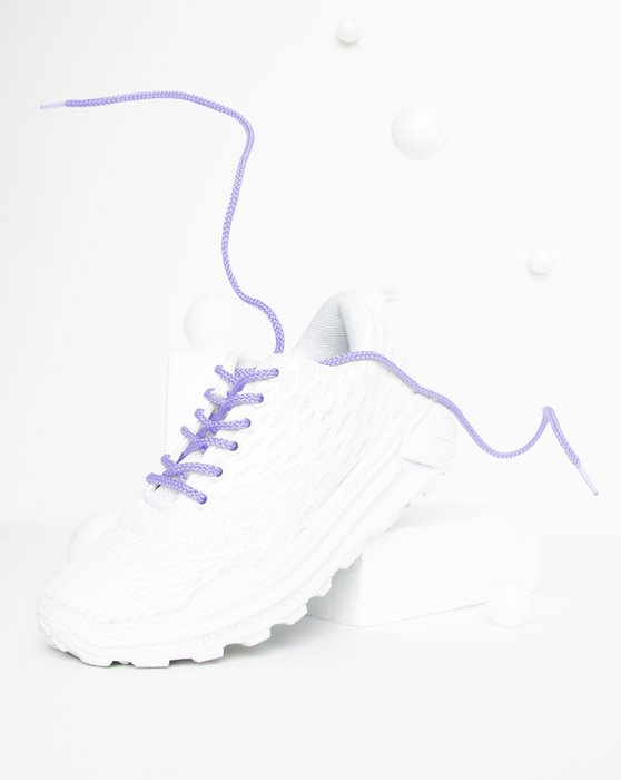 3001 Lilac Round Laces