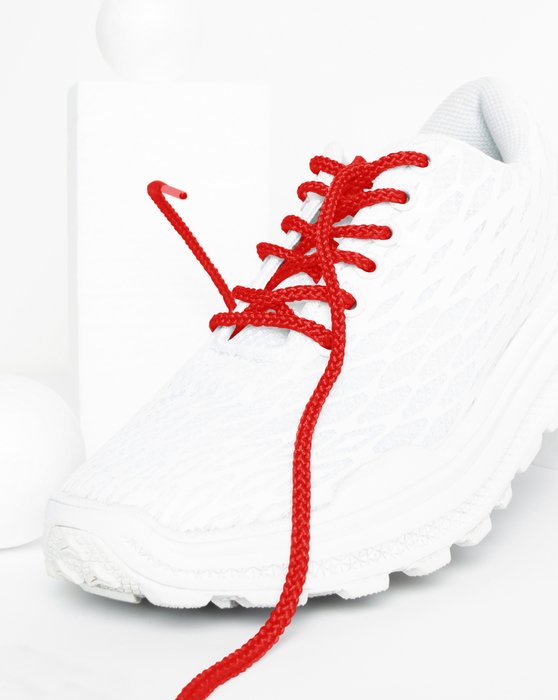 Red Round Shoelaces Style# 3001 | We Love Colors