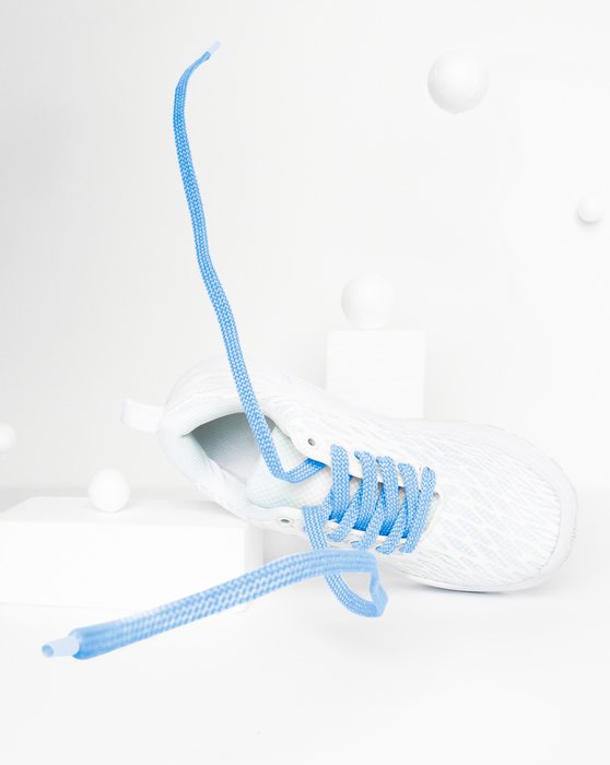 sky blue shoe laces