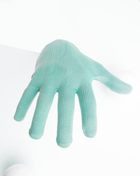Pastel Mint Nylon Gloves Style# 3101 | We Love Colors