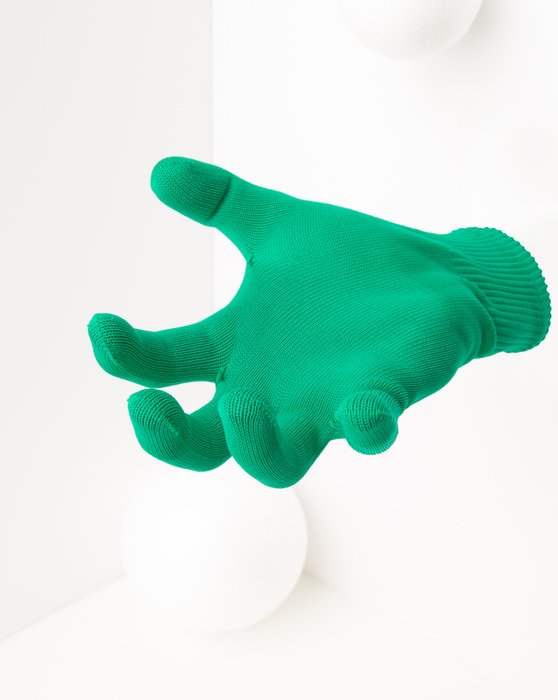 Kelly Green Nylon Gloves Style# 3101 | We Love Colors