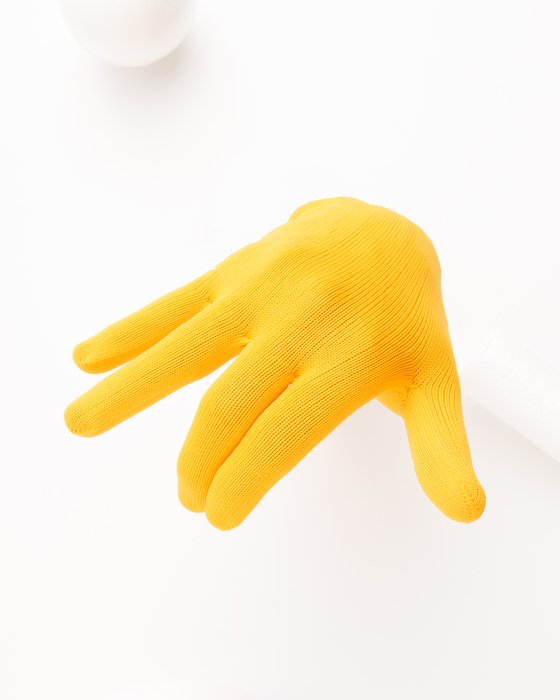 Light Orange Nylon Gloves Style# 3101 | We Love Colors