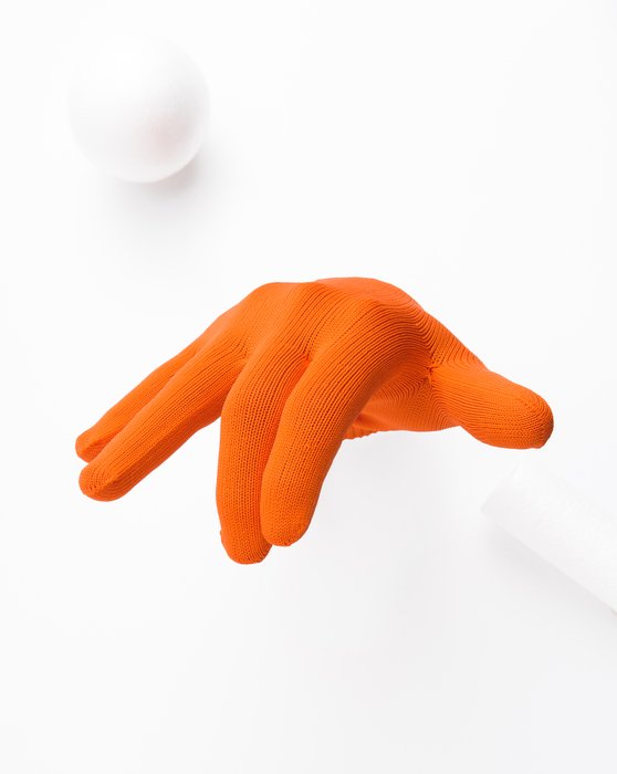 Orange Nylon Gloves Style# 3101 | We Love Colors
