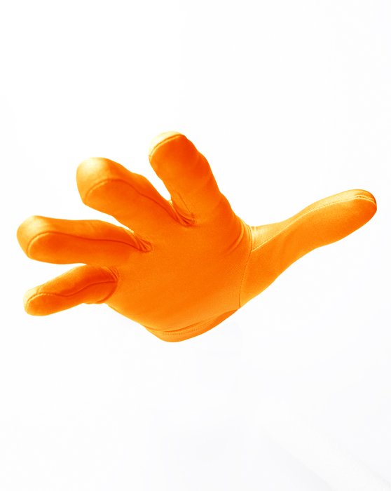 Neon Orange Wrist Gloves Style# 3405 | We Love Colors