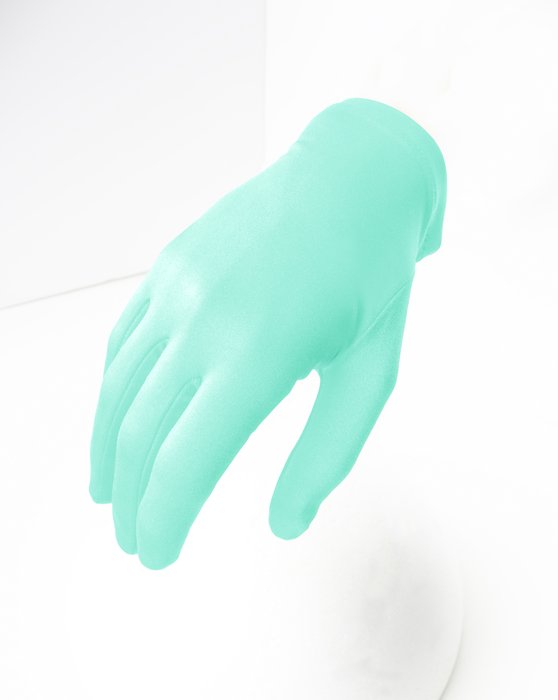 Pastel Mint Wrist Gloves Style# 3405 | We Love Colors