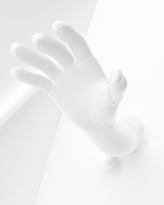 3407 White Long Opera Gloves