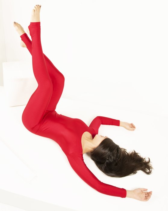 5009 Scarlet Red Dance Unitard