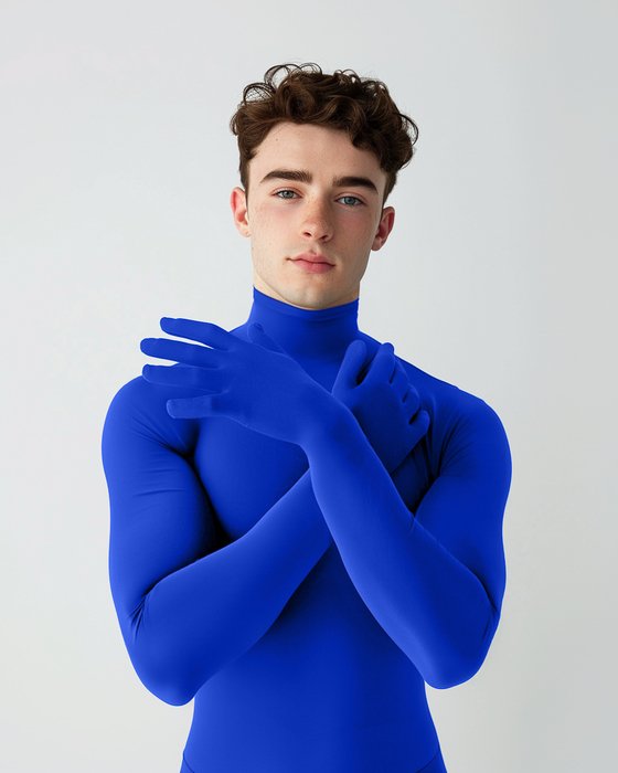 5012 M Royal Seamless Long Sleeve Shirt Armsocks