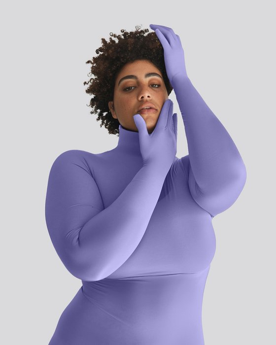 5012 W Lilac Seamless Long Sleeve Shirt Armsocks