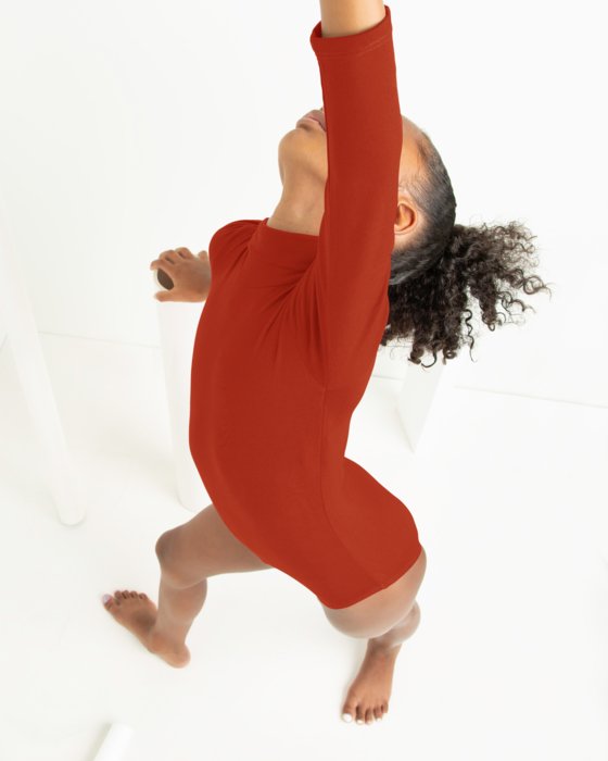 5078 Rust Kids Leotard