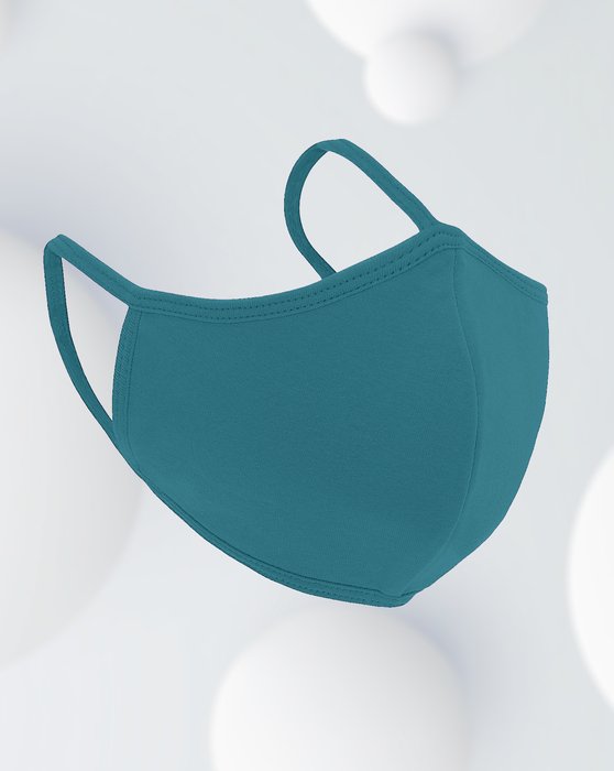 8022 Teal Antibacterial Mask