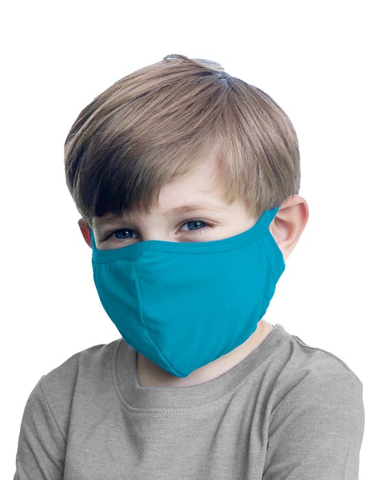 Dusty Green Kids Washable Color Mask Style# 8075 | We Love Colors