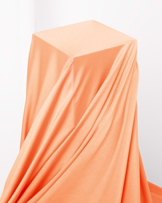 Light Orange Fabric Shiny Tricot Style# 8079 | We Love Colors