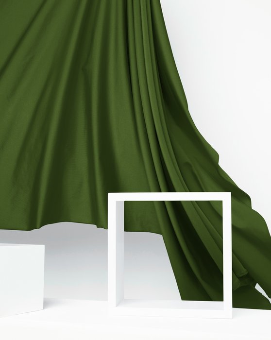 8079 W Olive Green Fabric