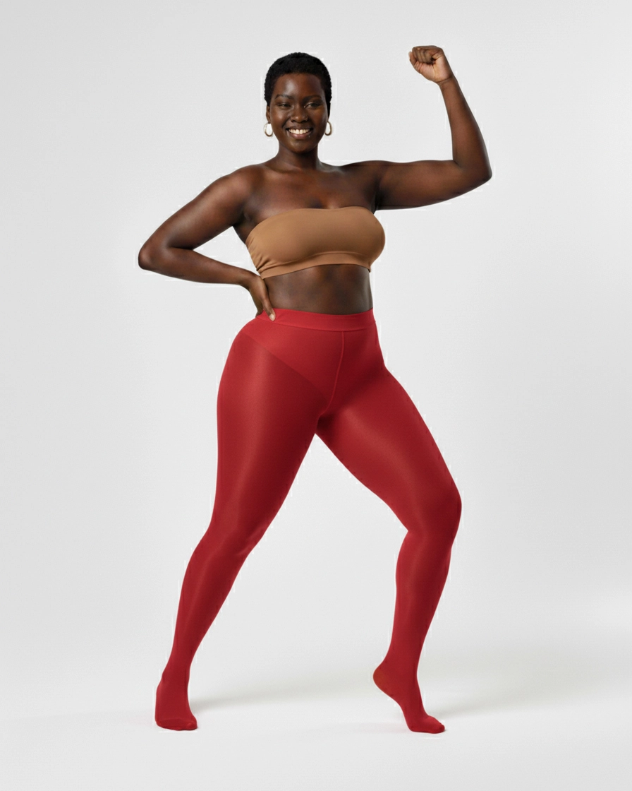 Scarlet Red 1003-sheer-oily-glossy-tights-scarlet-red.webp