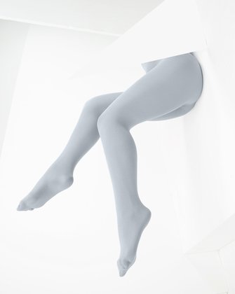 1053 Grey Color Opaque W Microfiber Tights