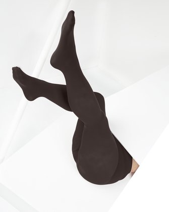 1053 Mocha Color Opaque W Microfiber Tights