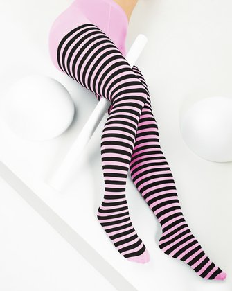 Light Pink Womens Patterned Tights | We Love Colors