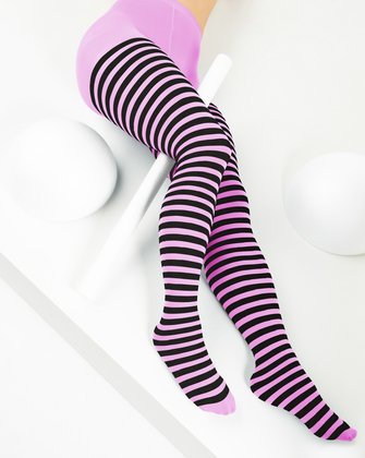 Lilac Womens Patterned Tights | We Love Colors
