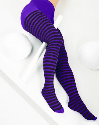 Violet Womens Patterned Tights | We Love Colors